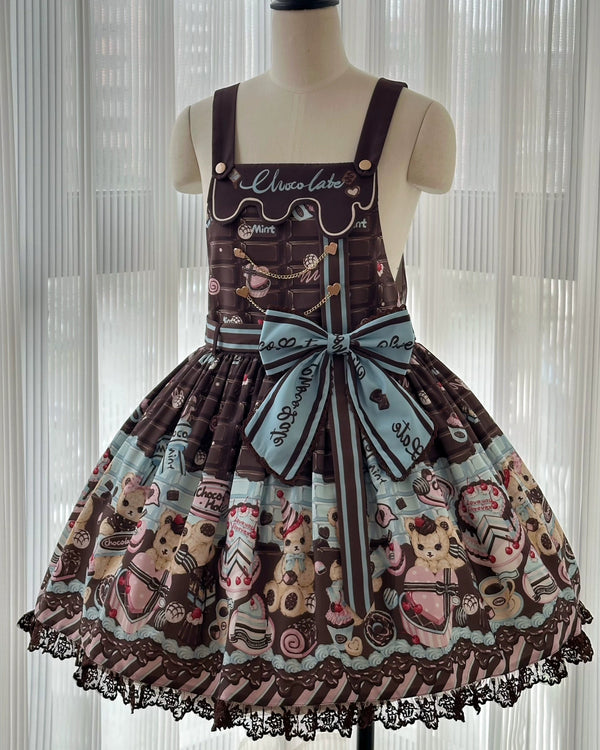 Dream Chocolate Bear Lolita Dress