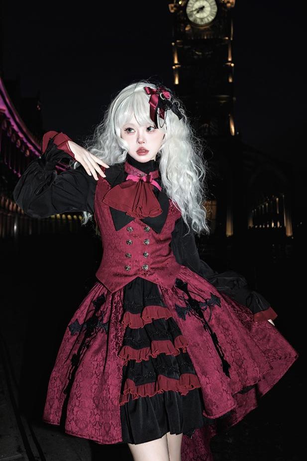 [September 15 Reservation Deadline] Nightmare Black Red Gothic Tsu Ins Prince Suit