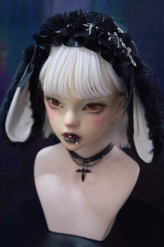 Gothic Kaninchen Stirnband