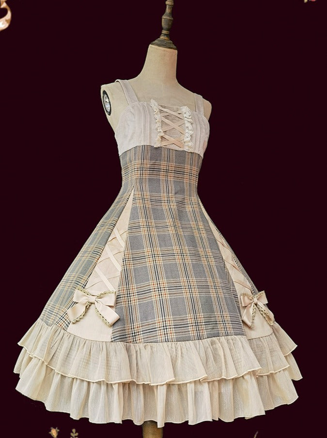 Infanta Retro Lolita Camisole Dress + Hairband