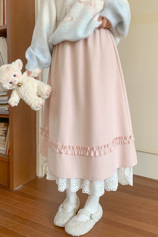 スイートレトロレーススカート