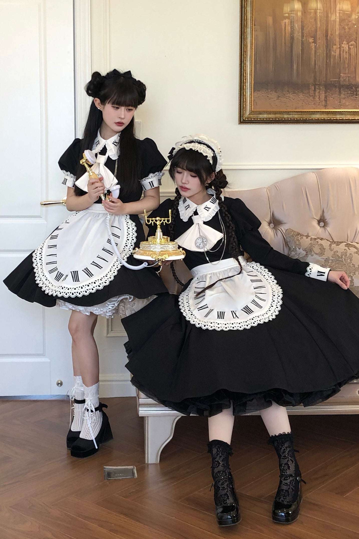 [Deadline for reservation: March 18] Time Traveler Series Juliet Sleeve Dress + Apron