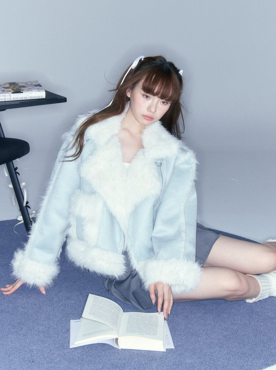 Ice Fur Short Jacket