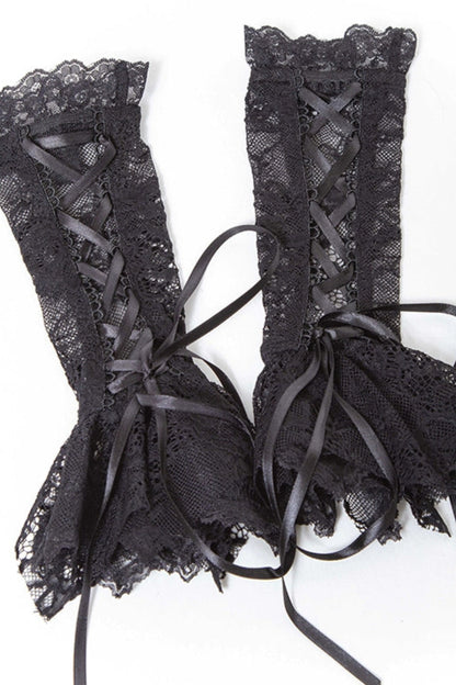 Gorgeous Lolita Cosplay Gothic Elegant Lace Hand Sleeve