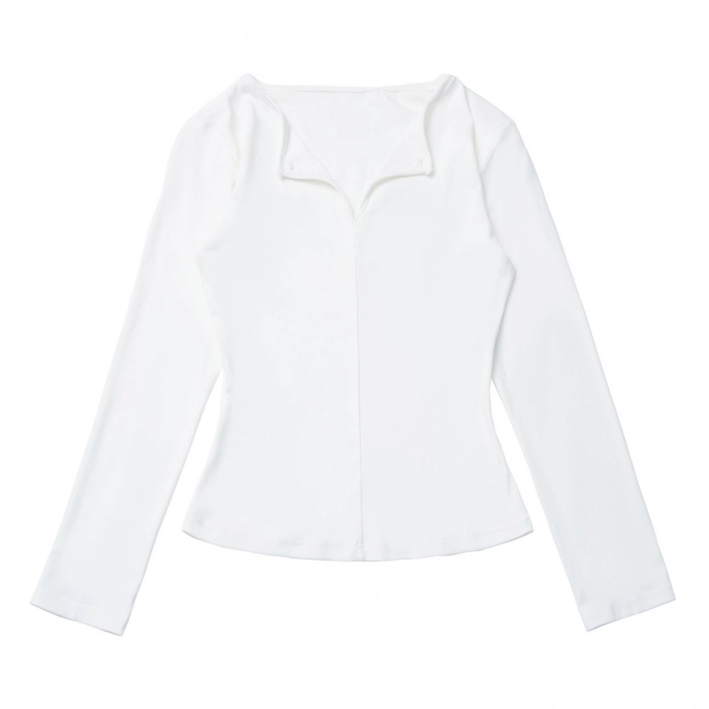 ステッチウエストベーシックトップス