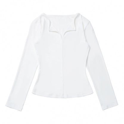 ステッチウエストベーシックトップス