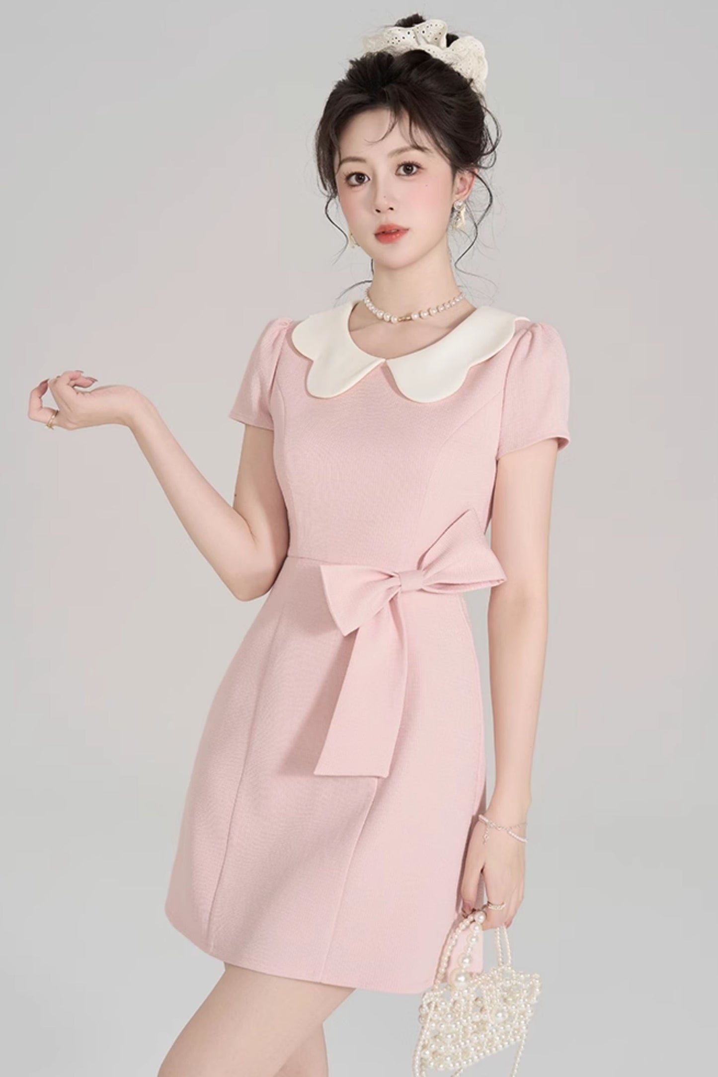 ドールカラースイートフリルリボンドレス