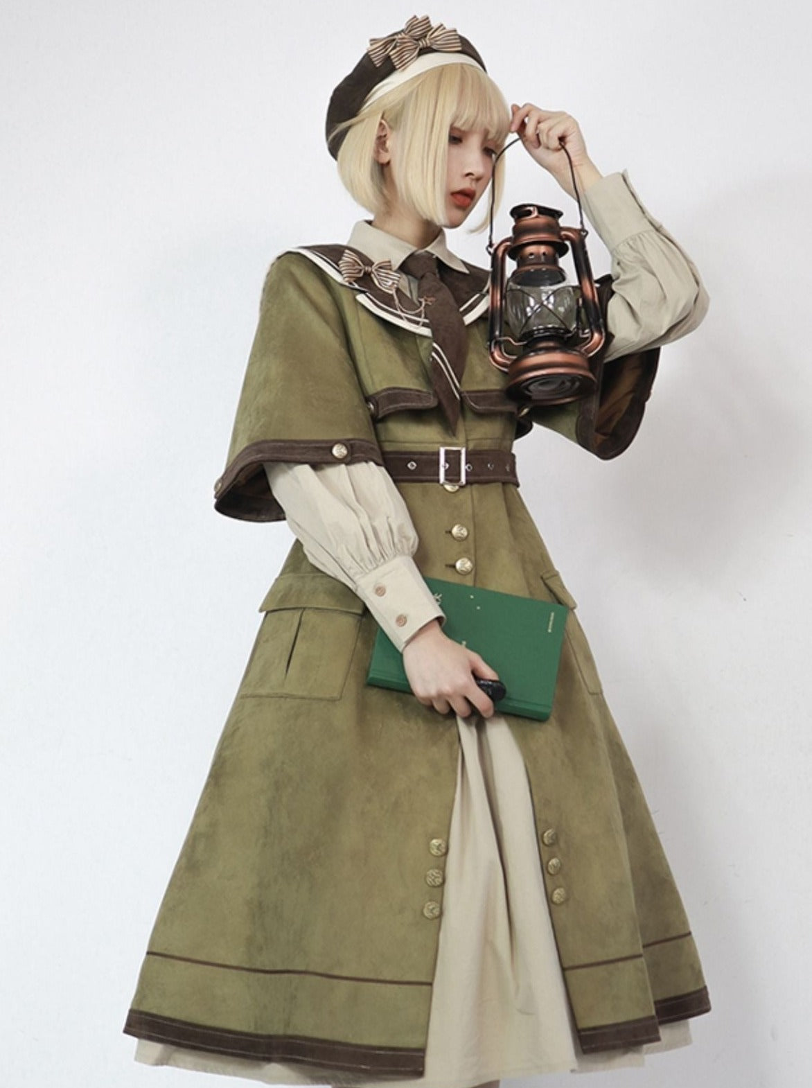 Army Volume Lolita Dress