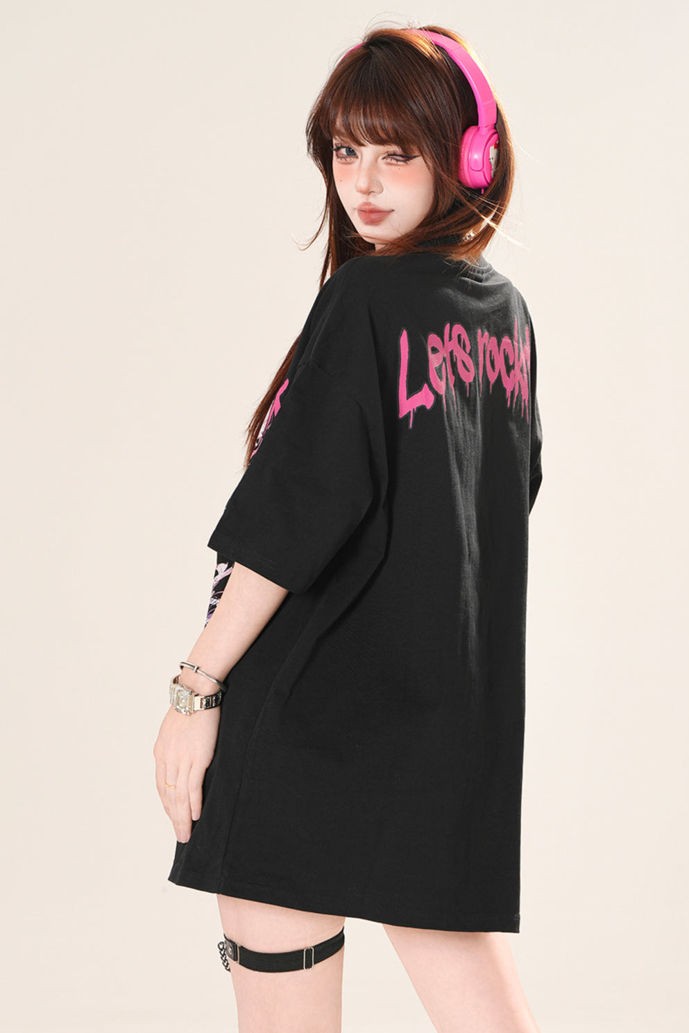 ポップロックアートルーズTシャツ