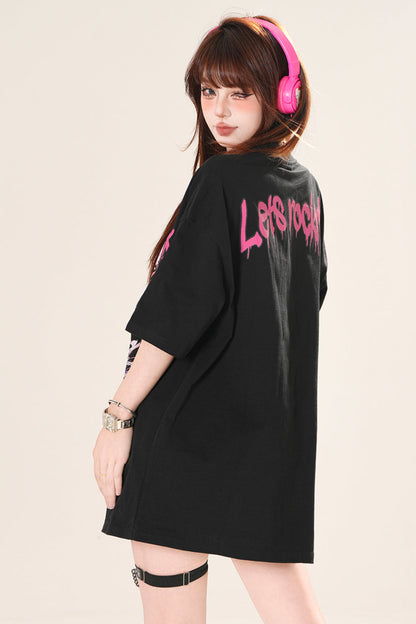 ポップロックアートルーズTシャツ