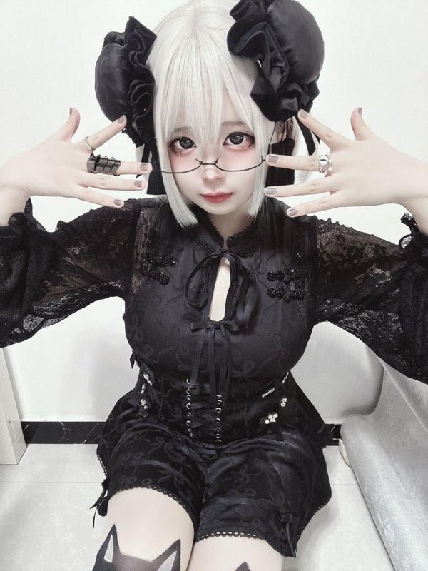 Subculture china top + half pants