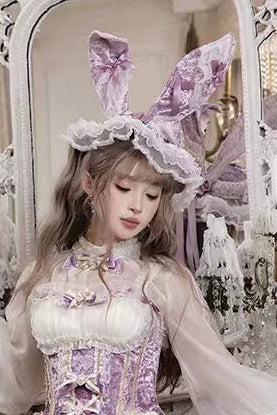 【4月8日予約締切】スウィートロリータバニーシリーズうさ耳ハット＋アクセサリー