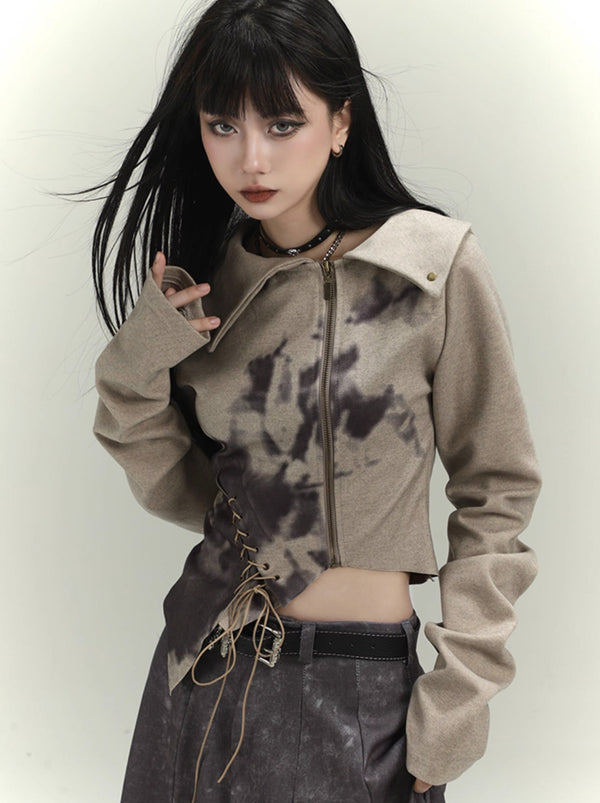 American cool handsome waistland style sweatshirt