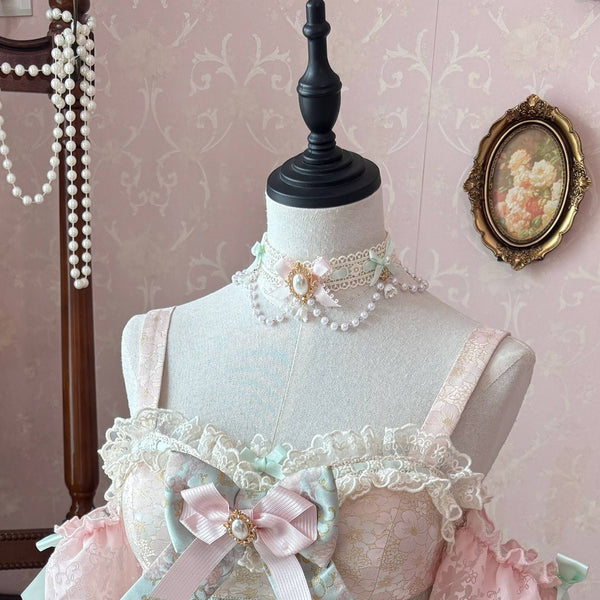 Dream Chinese-Style Ballerina Lolita Dress + Accessories