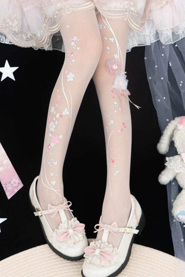 Sakura Lolita Tights