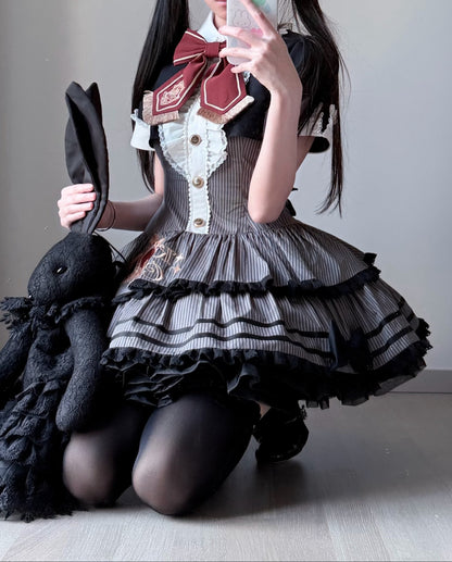 [Pre-order Deadline: March 31] Magical Academy Elegant Crown Embroidery Dress Type A/B