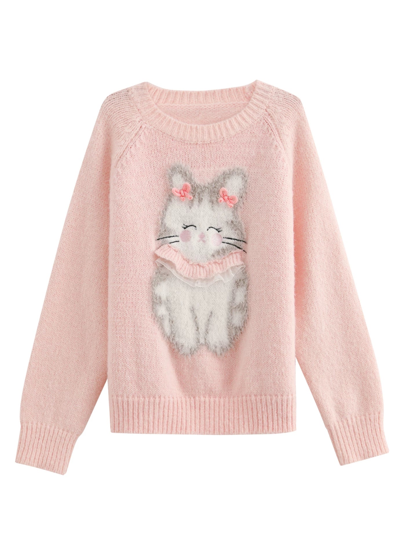 スイートピンキーキャットトップス