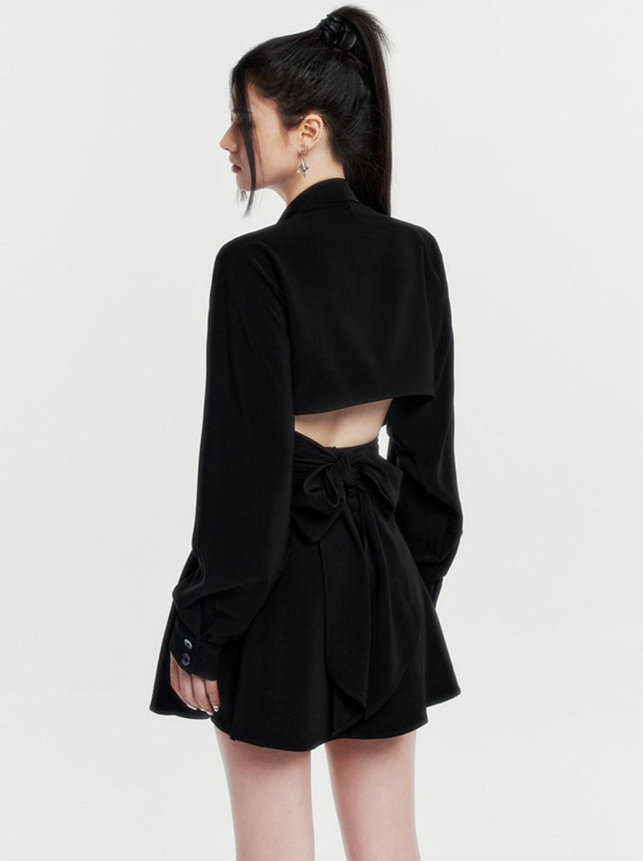 Waist Mode Shirt Dress