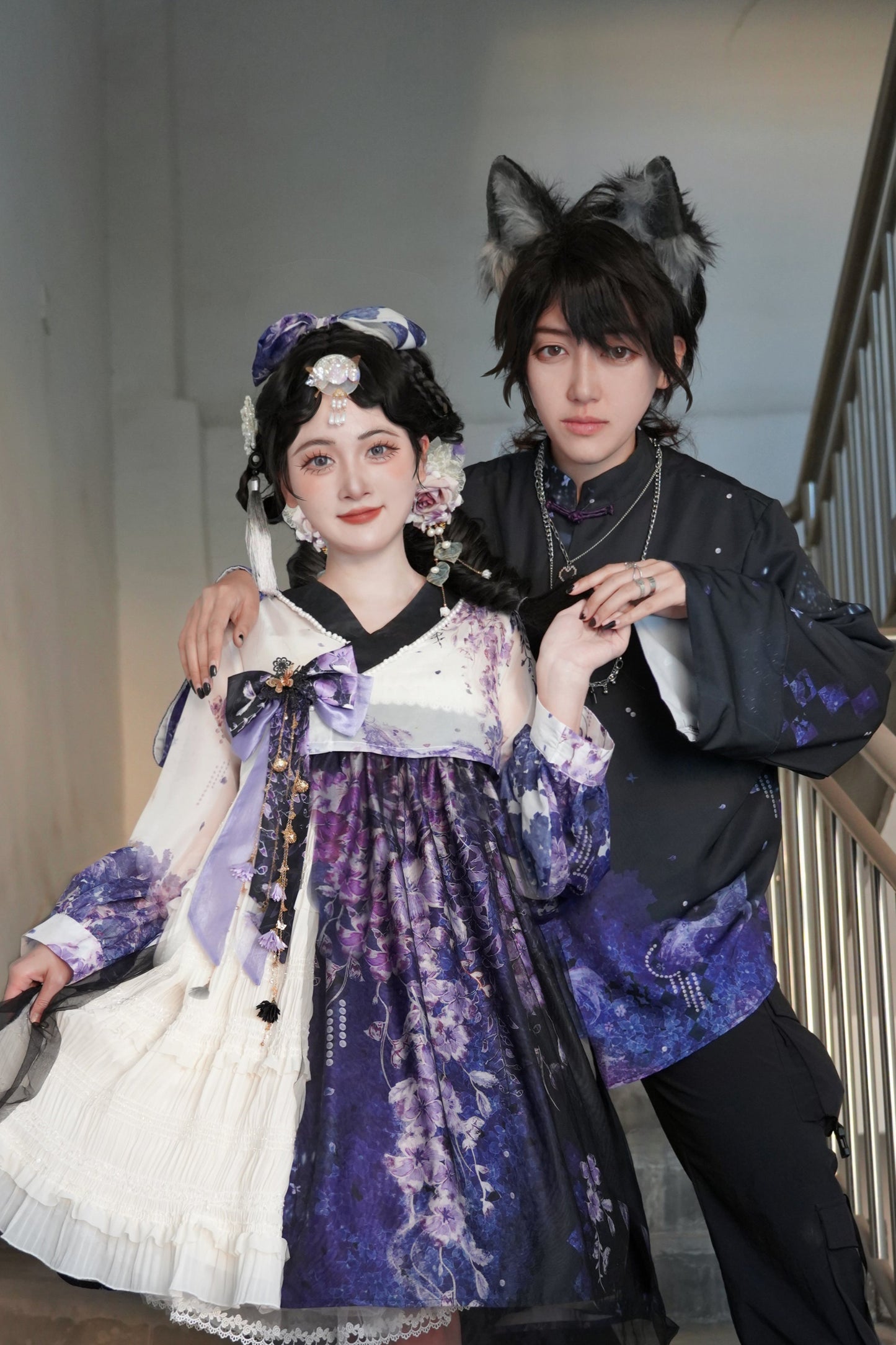 星空の夜魔法ロリータセット