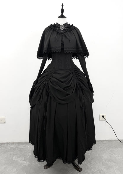 【1月3日予約締切】Return of the Witchesダークゴシックローズエンブロイダリーケープ