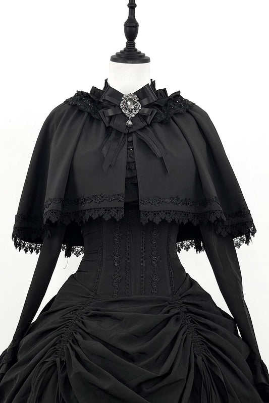 【1月3日予約締切】Return of the Witchesダークゴシックローズエンブロイダリーケープ