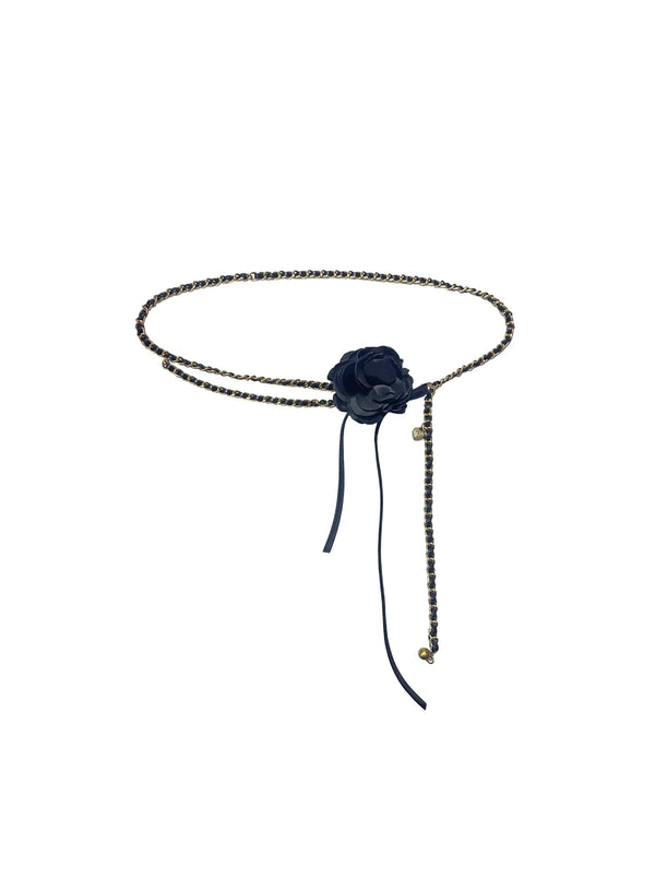 Chic Flower Chain Belt