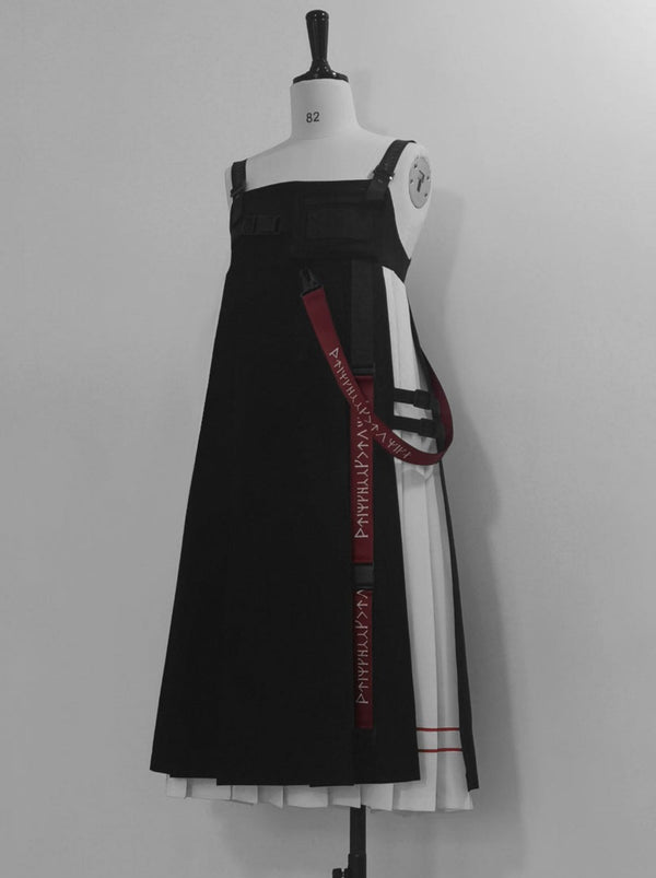 Waistland Cool Hooded Cardigan + Jumper Skirt + Inner Tops [Reserved Item].