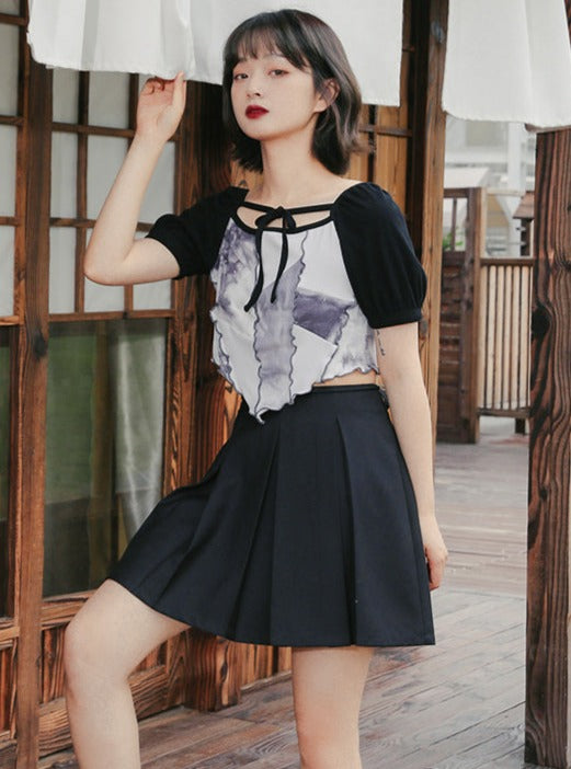 Club factory shop skirt top