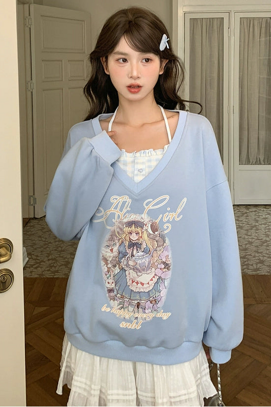 フェアリーテイルフリースラインドトップス