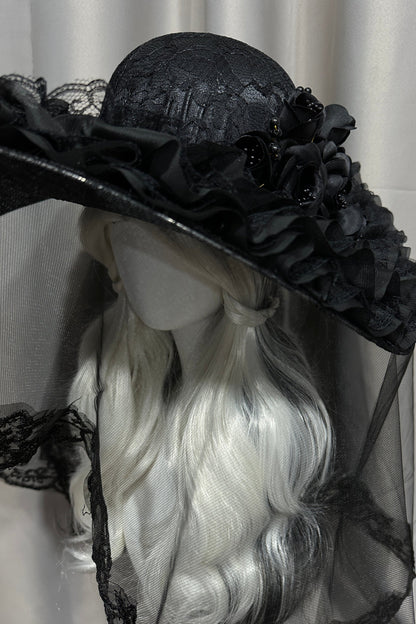 Widow Gothic Lolita Hat