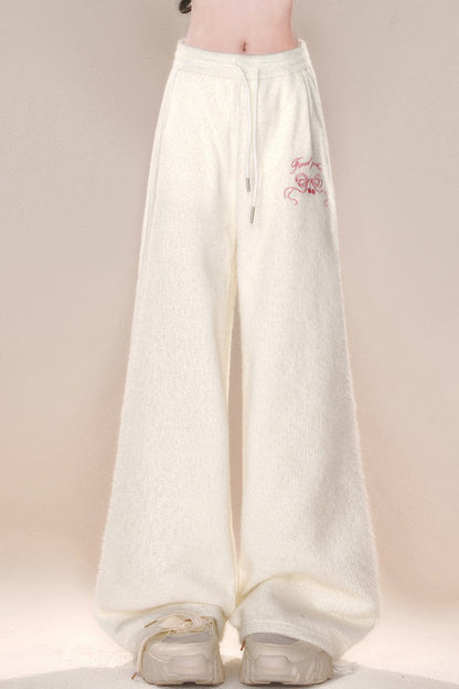 プラスフリースルーズコットンパンツ