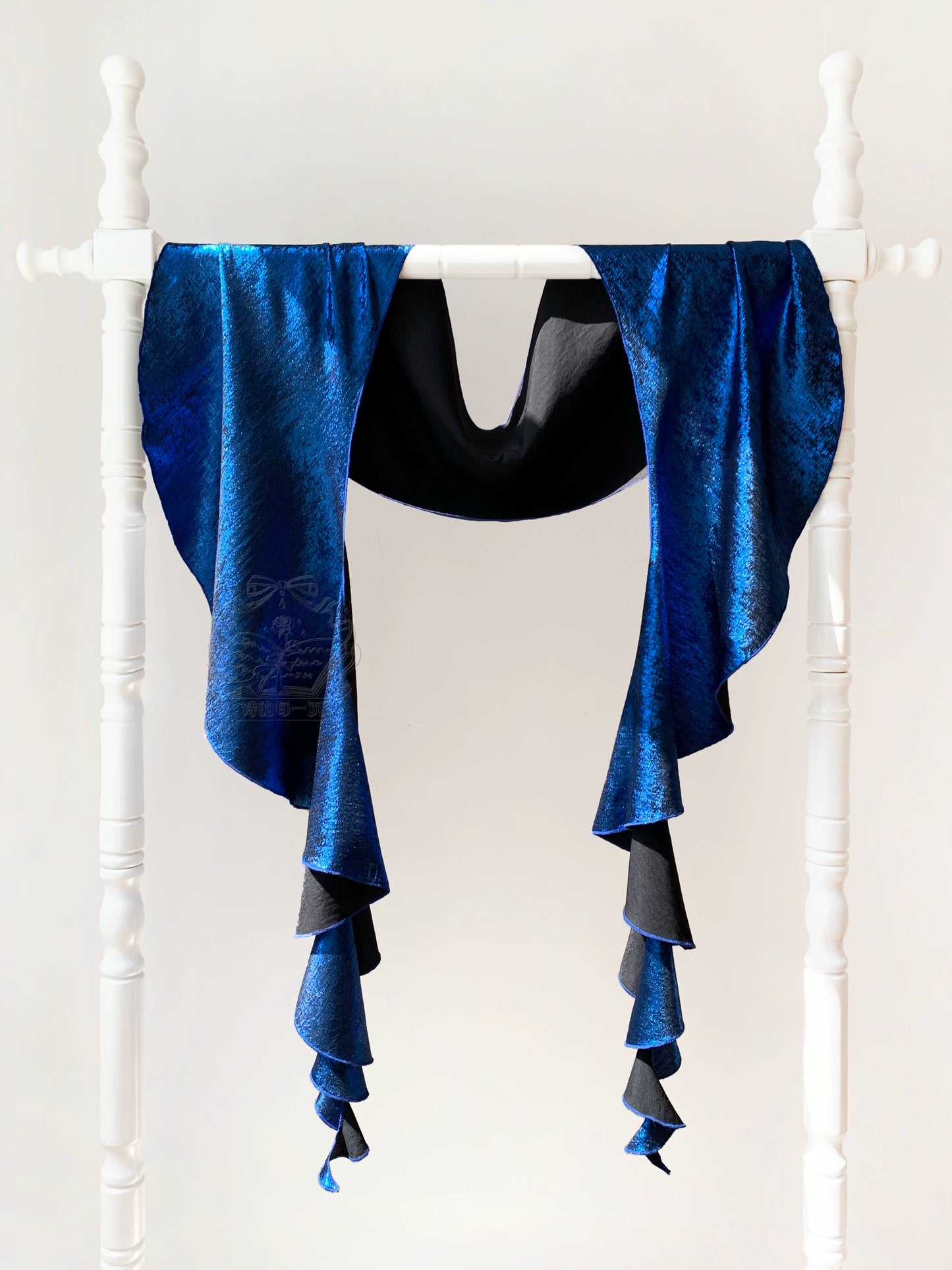 [Clôture des réservations le 105] Série d’accessoires gothiques élégants rouges/bleus (ras-du-cou/ensemble de broches papillon/KC serre-tête/châle/chaîne de taille/traîne à ruban au dos/gants en dentelle fleurie)