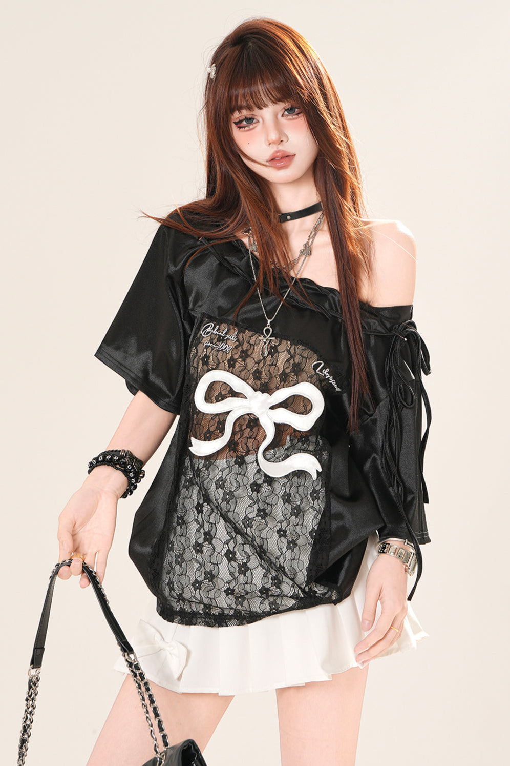 ドリーミーホローショルダートップス