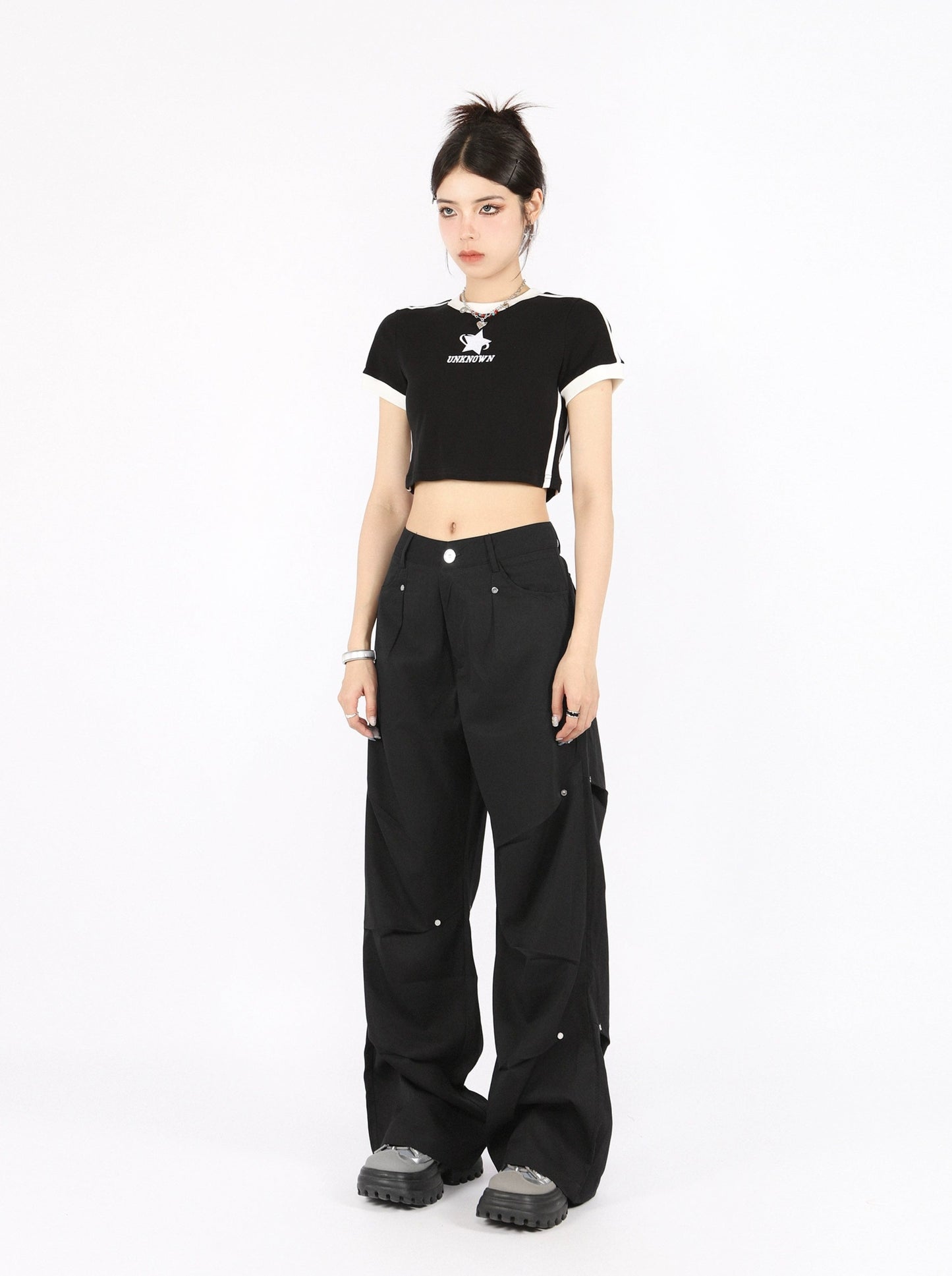 Unisex Wide Casual Pants