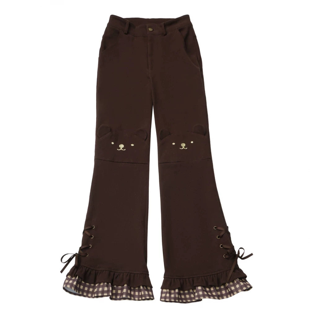 Milky Floral Jacket + Top + Skirt + Pants + Camisole