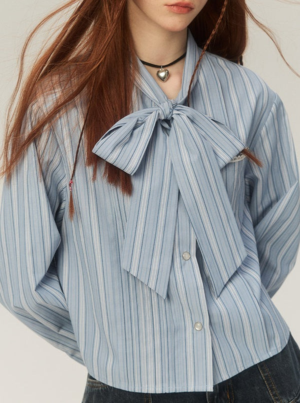 フレンチニッチデザインショートスリムボウリボン