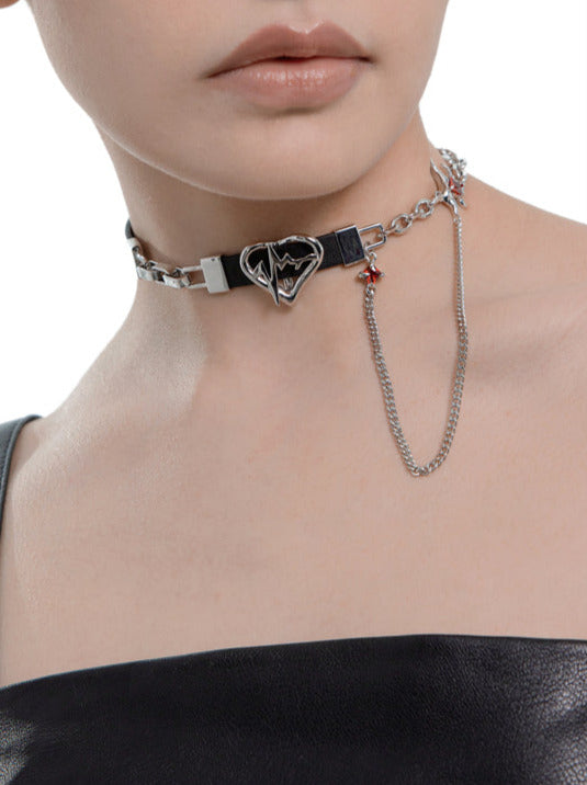 新しく着き 女王蜂 chain チョーカー Choker ミュージシャン