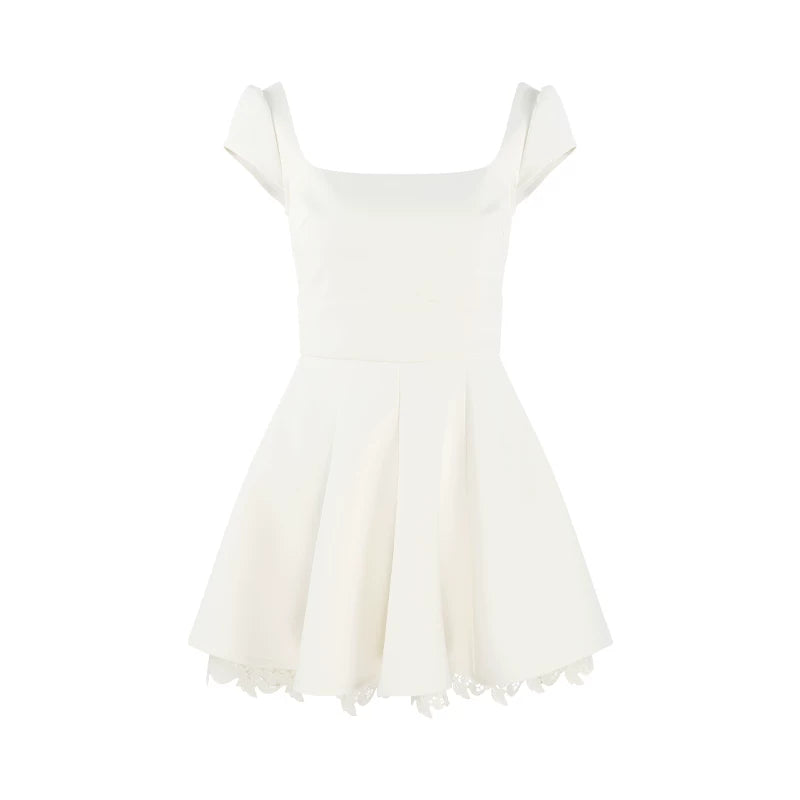 Lace Patchwork Sweet Dress