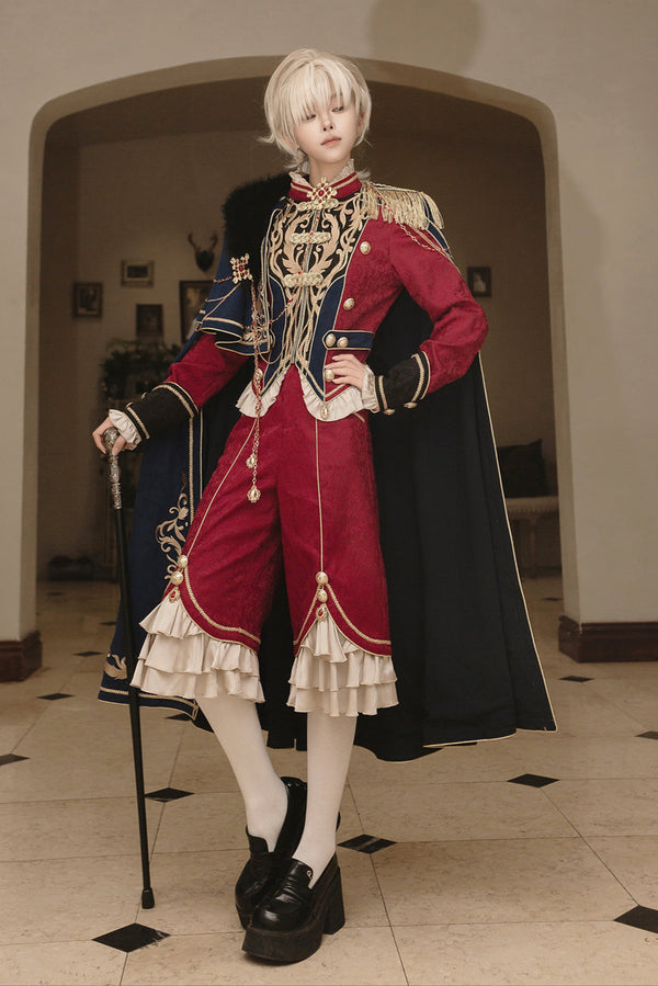 ロイヤルグローリー中世宮廷プリンスケープスーツ