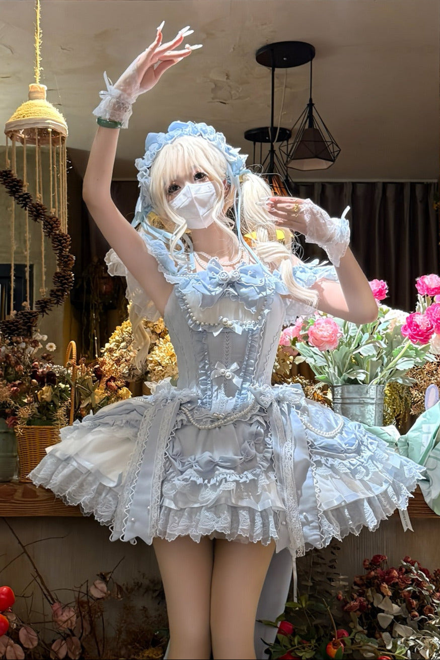 [Order Deadline: October 3] Pearl Rose Ballet Style Pure Elegant Dress