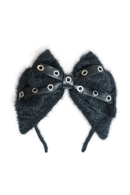 Cat Ear Hood Zipper Dress