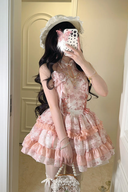 Peach Sugar Sweet Lolita Dress