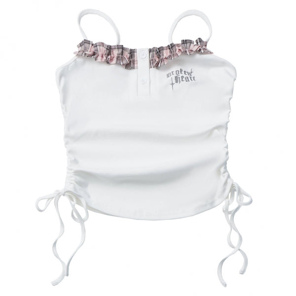 Check Loose Shirt + Tank Top