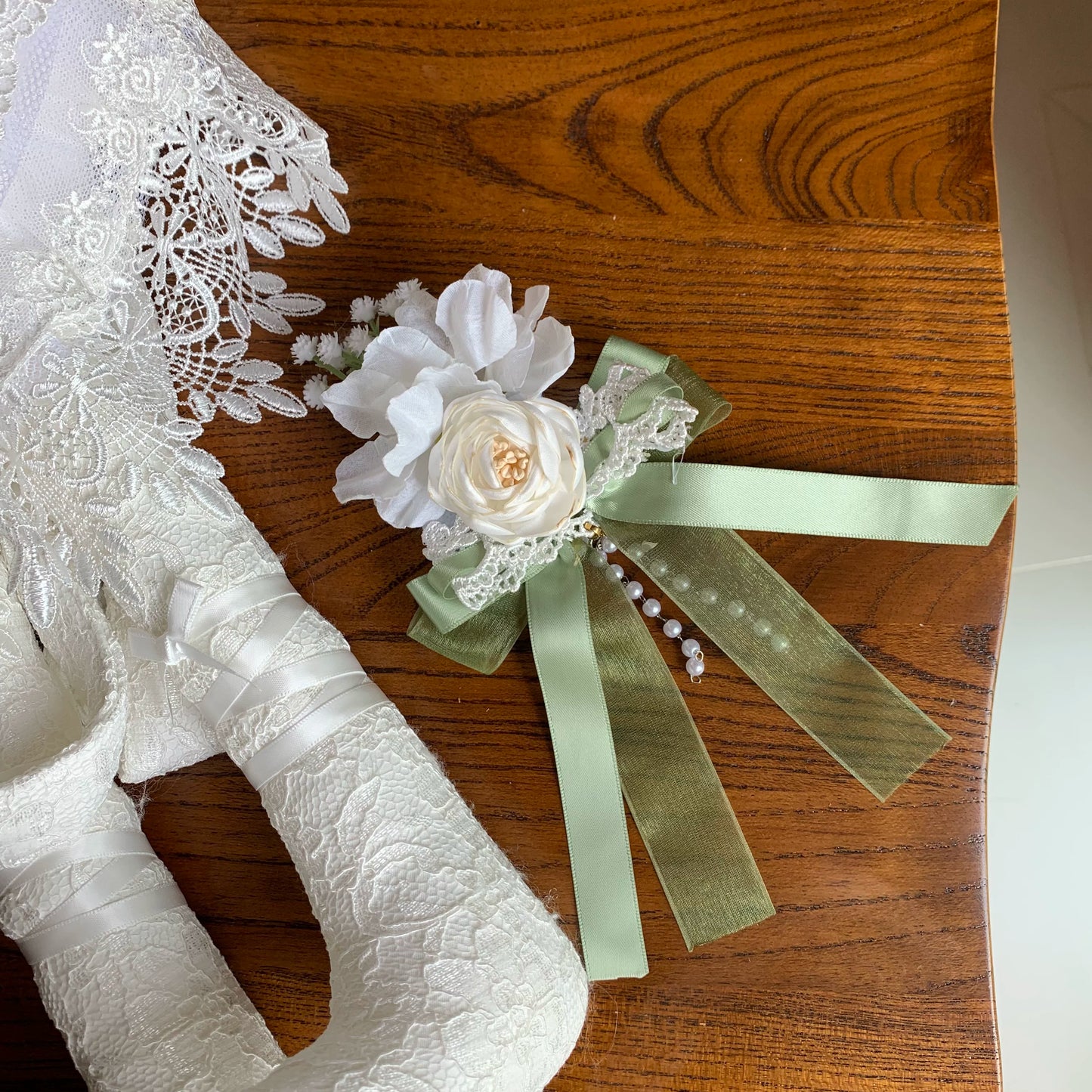 [Order Deadline: April 5] Green Fairy Wizard Floral Lolita Dress + Full Set + Accessories