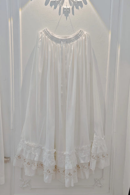 【5月3日予約締切】ダークブルーホワイトコルセットレースリボンロリータJKSプリンセスドレス＋コンプリートセット