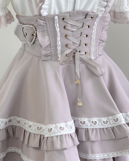 Subculture Heartbeat Top + Flared Skirt