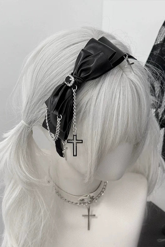 Gothic Ribbon Catsuit