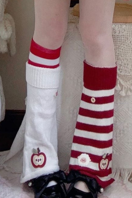 Fairy Tale Little Sheep Apple Balloon Clown Dress Suit + Accessories