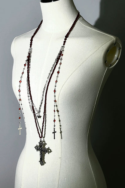 【予約商品】ゴシックロリータハット+ネックレス+ブローチ