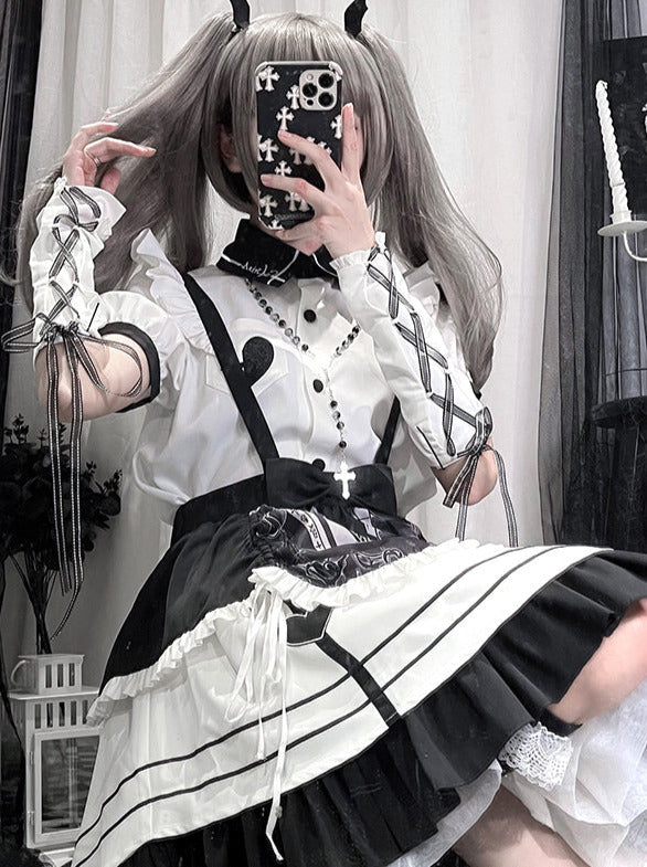 English Maid Lolita Dress Set-Up